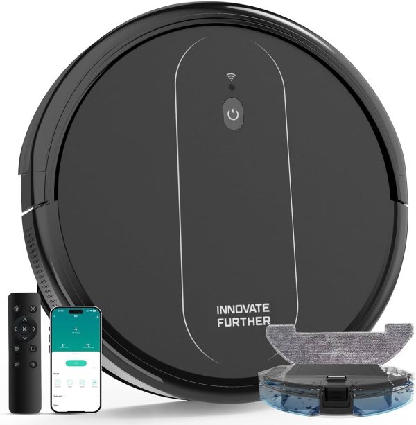 Lunorexia 3-in-1 Robot Vacuum and Mop Strong Suction Vacuum Robot
