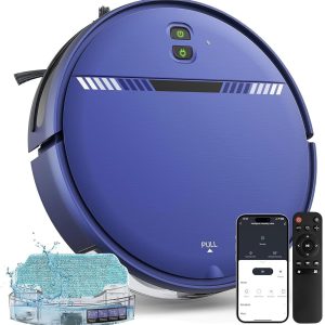 Lunorexia and Mop Combo, Robotic Vacuum Cleaner 2 in 1 with WiFi