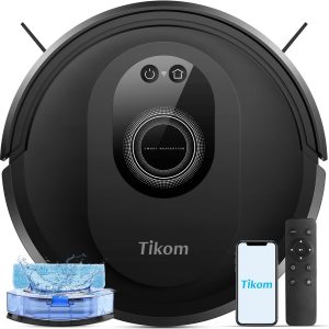 Lunorexia Vacuum and Mop Combo, 5000Pa Robotic Vacuum Cleaner