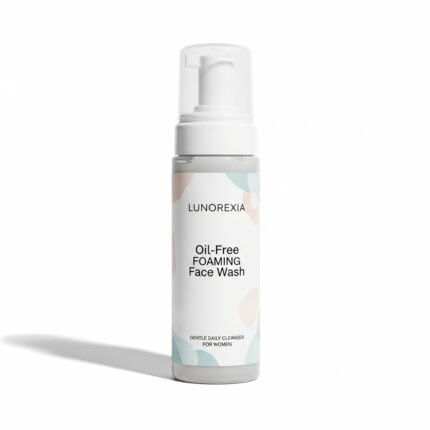 Lunorexia Oil-Free Foaming Face Wash Gentle Daily Cleanser for Women